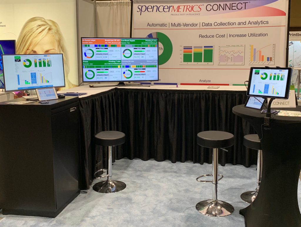 SpencerMetrics trade show booth