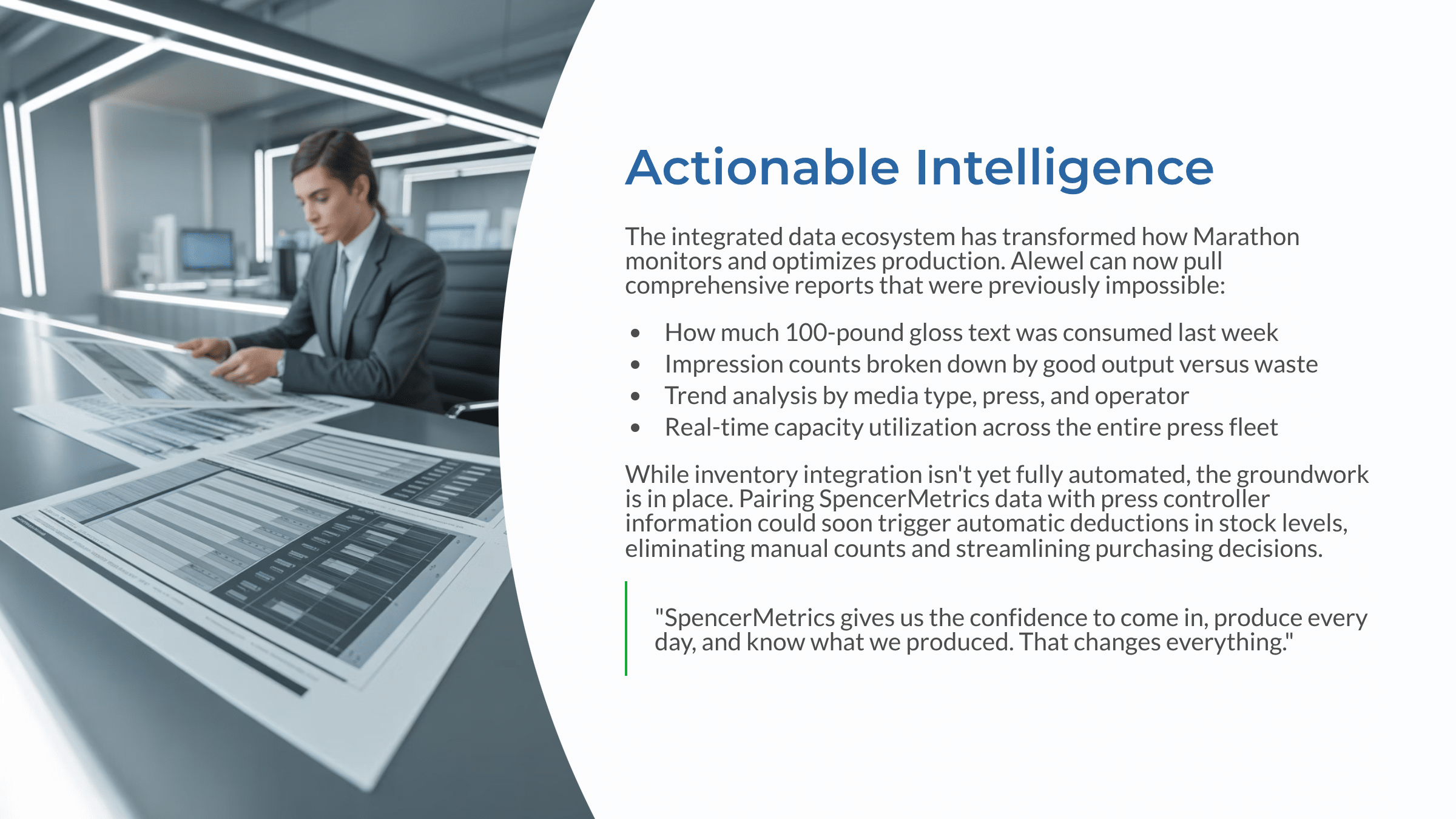 Actionable Intelligence