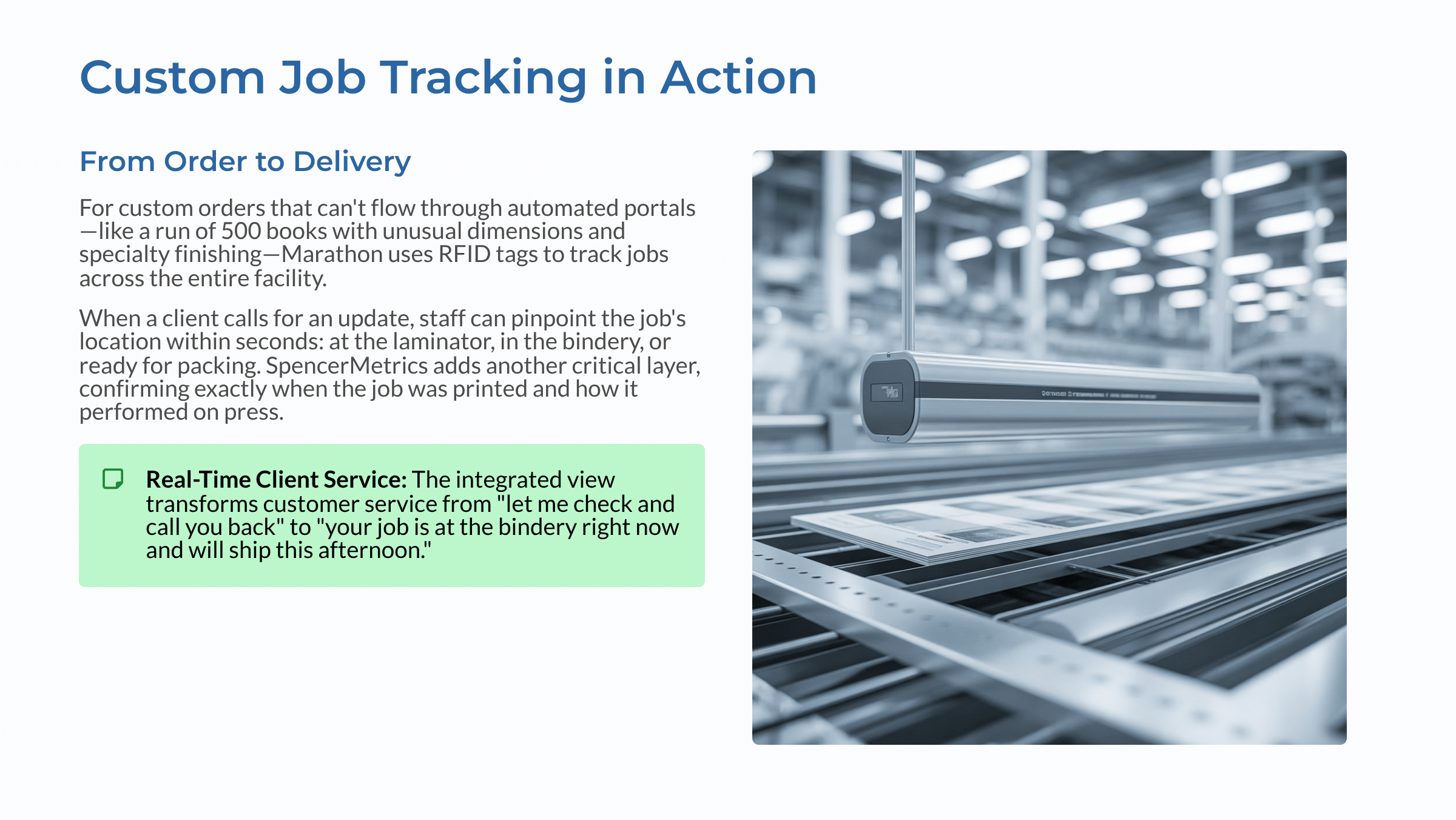 Custom Job Tracking in Action