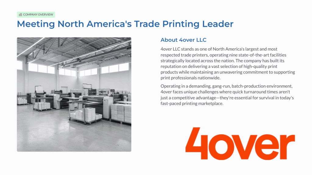 4over: Meeting North America's Trade Printing Leader