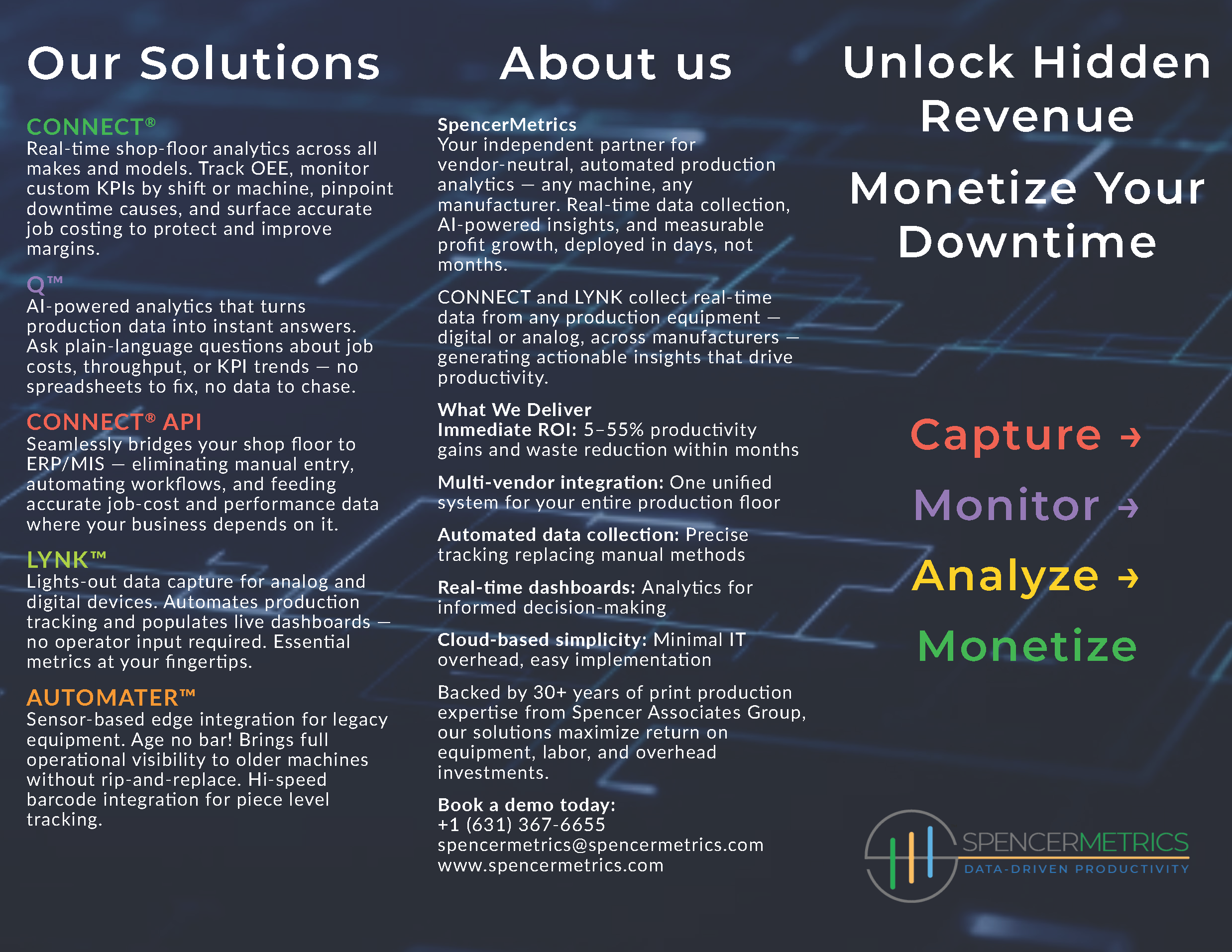 SpencerMetrics Brochure 2026