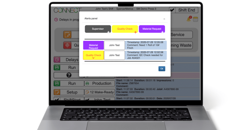 Beacon sample screen