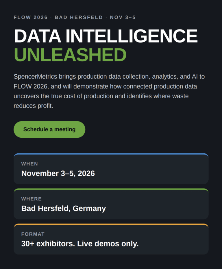 Header Imager: Press Release: Meet SpencerMetrics at INKISH FLOW 2026